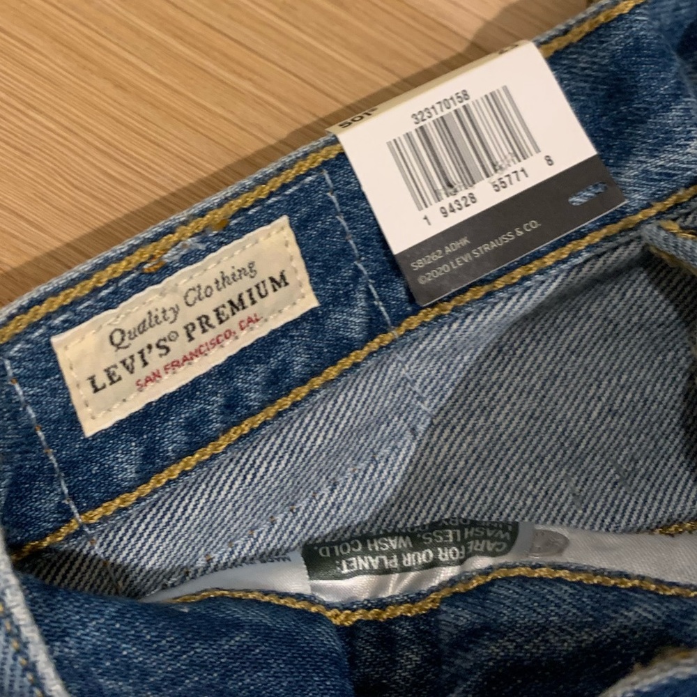 Levi’s 501 Mid Rise Shorts Size 25 - Picture 4 of 4